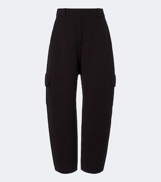Azaria cashmere barrel-leg pants | Lisa Yang