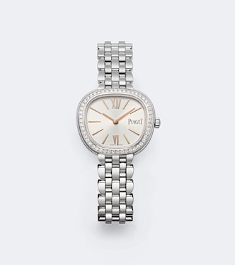 Sixtie embellished stainless steel watch | Piaget