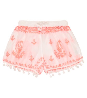 Baby Sienna embroidered shorts | Melissa Odabash Kids