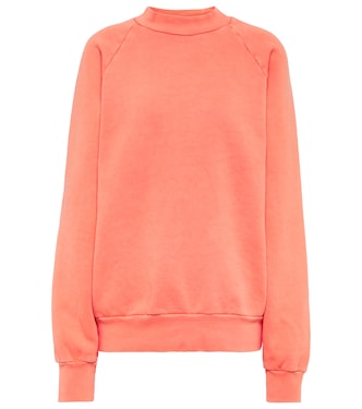 Cotton fleece mockneck sweatshirt | Les Tien