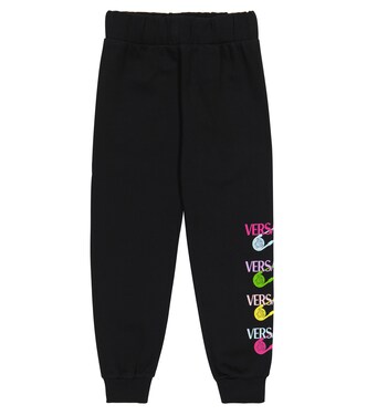Safety Pin cotton sweatpants | Versace Kids