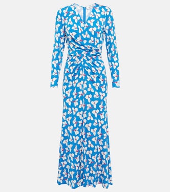 Printed jersey midi dress | Diane von Furstenberg