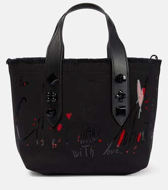 Tote Frangibus Small de lona | Christian Louboutin