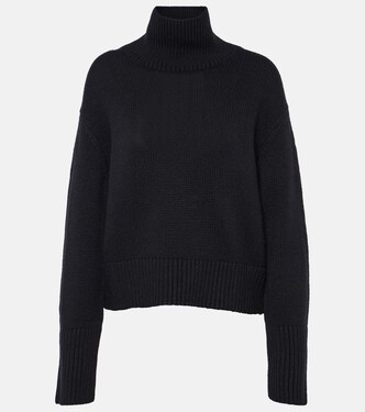 Rollkragenpullover Fleur aus Kaschmir | Lisa Yang