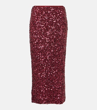 Sequined midi skirt | Rotate