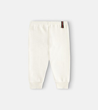 Baby cotton sweatpants | Gucci Kids
