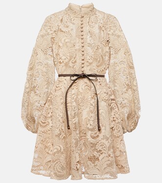 Robe Waverly en dentelle | Zimmermann