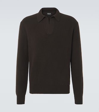 Cashmere polo sweater | Zegna