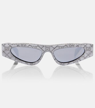 Fashion Show GG cat-eye sunglasses | Gucci