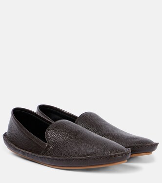 Vasko leather loafers | The Row