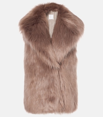 Faux fur vest | Givenchy