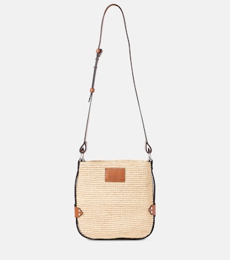 Bayia Mini raffia shoulder bag | Isabel Marant