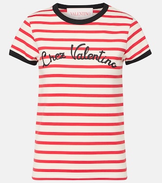 Chez Valentino cotton jersey T-shirt | Valentino