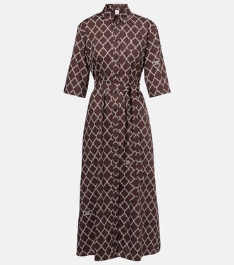Daniel printed cotton shirt dress | Max Mara