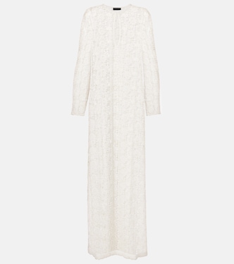 Cotton lace maxi dress | Nili Lotan