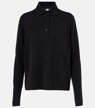 Wool and cashmere polo sweater | Jardin des Orangers