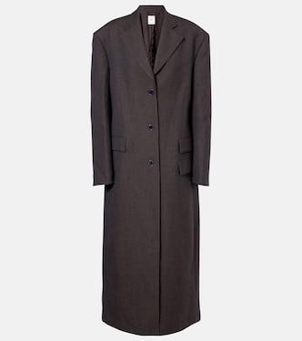 Brooke striped wool coat | Calvin Klein Collection