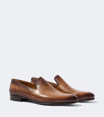 Scritto leather loafers | Berluti