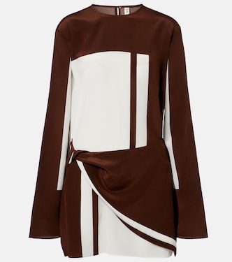 Minikleid aus Seidensatin | SIR