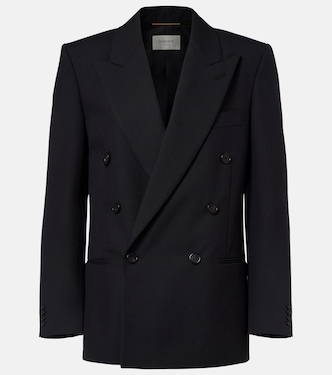 Double-breasted wool blazer | Saint Laurent