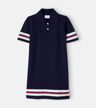 Striped cotton polo dress | Gucci Kids