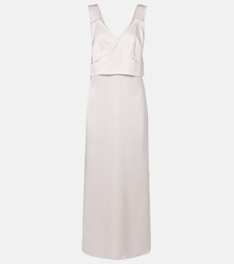 Vestido lencero de satén | Toteme