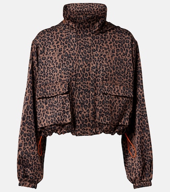 Ludlow Ace leopard-print track jacket | The Upside