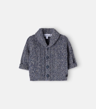 Baby cable-knit wool cardigan | Tartine et Chocolat