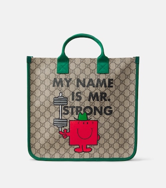 X Mr. Men Tote Little Miss GG aus Canvas | Gucci Kids