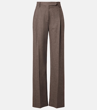 Henge wool and cashmere wide-leg pants | Gabriela Hearst