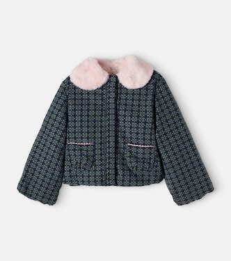 Annette embroidered cotton jacket | Bebe Organic