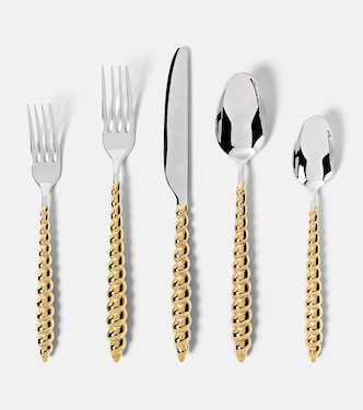 x Jessica McCormack gold-plated stainless steel set | L'Objet