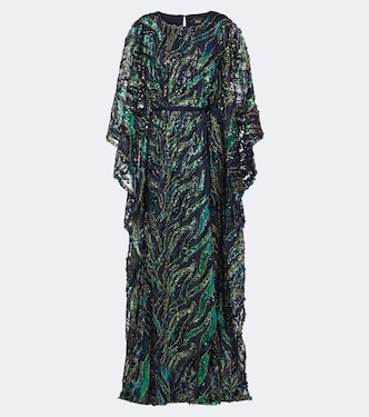 Firefly sequined kaftan | Taller Marmo