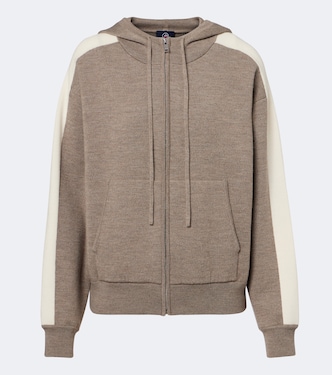 Nymira wool-blend zip-up hoodie | Fusalp