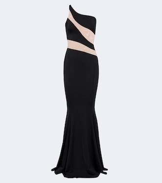 Robe longue asymétrique | Norma Kamali