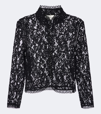 Salon sheer lace top | Frame