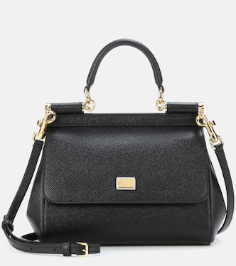 Sac à bandoulière Sicily Small en cuir | Dolce&Gabbana