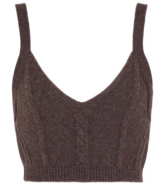 Bralette Issa aus einem Wollgemisch | Simkhai