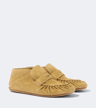 Mokassins aus Veloursleder | Loewe