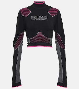 Top raccourci à logo | Balmain