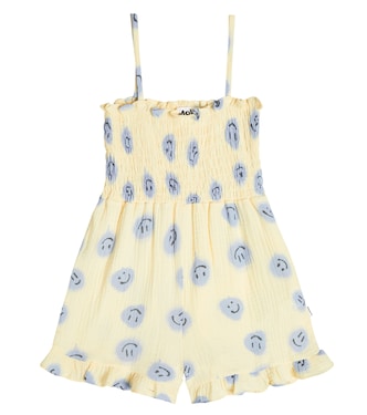 Alicia printed cotton muslin playsuit | Molo