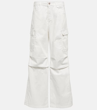 Pantalon ample Cargo Moon à taille haute | AG Jeans