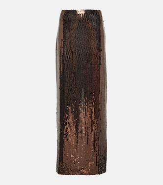 Eva sequined maxi skirt | Taller Marmo