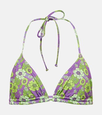 Seychelle floral bikini top | Bananhot