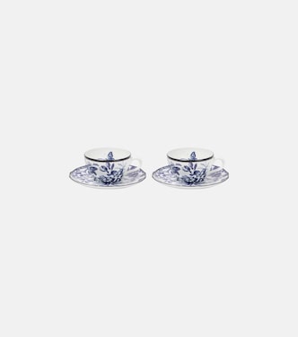 Herbarium set of 2 teacups and saucers | Gucci
