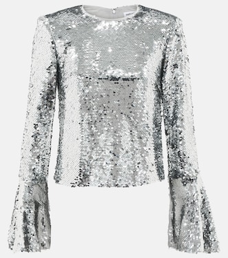 Sequined top | Self-Portrait