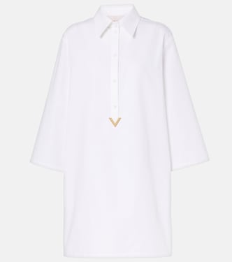Cotton and linen minidress | Valentino