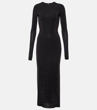 Crystal-embellished jersey maxi dress | Alex Perry