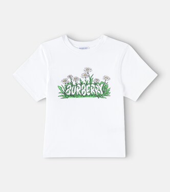 Printed cotton jersey T-shirt | Burberry Kids