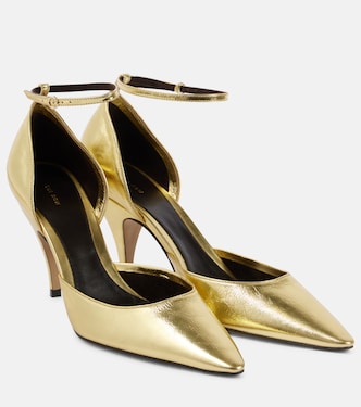 Liisa metallic leather pumps | The Row